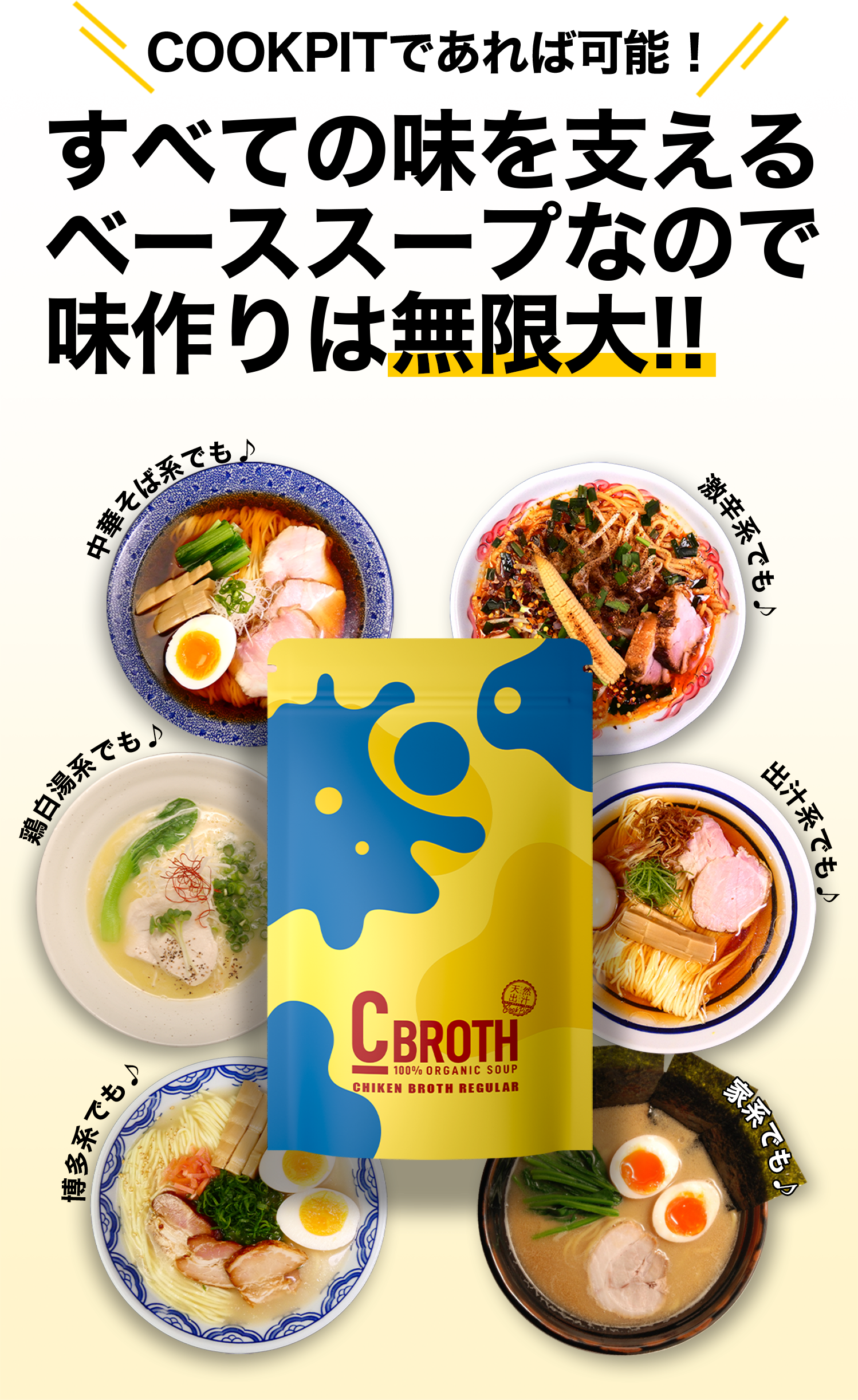 COOKPITであれば可能!