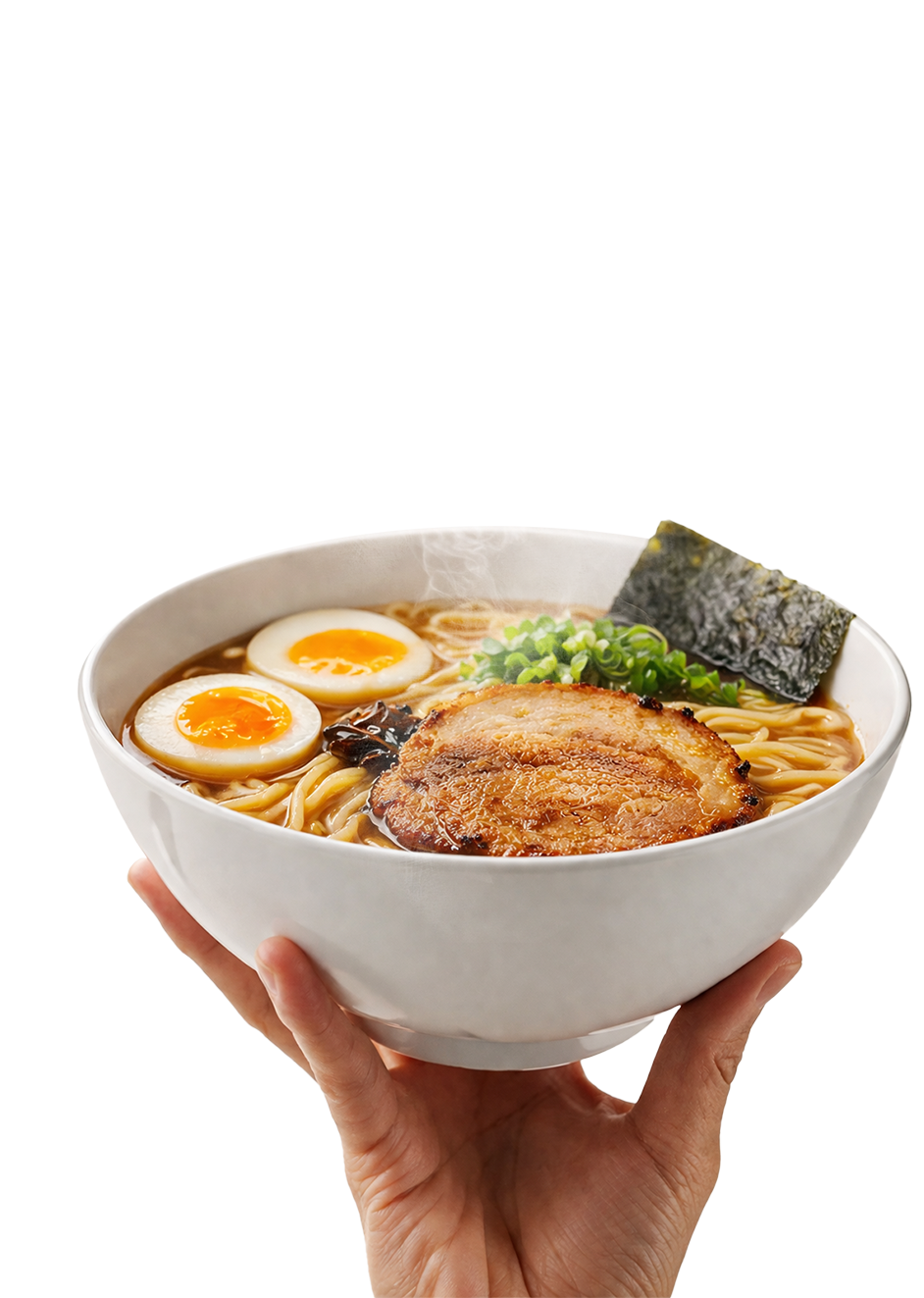 ラーメン業界に新しい仕組みを提案し業界変革を訴求するビジュアルイメージ